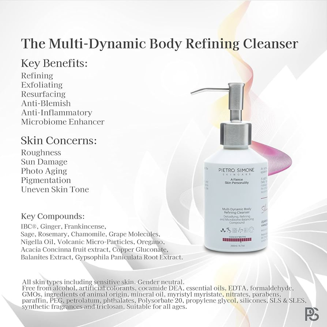 Pietro Simone - Multi Dynamic Body Refining Cleanser