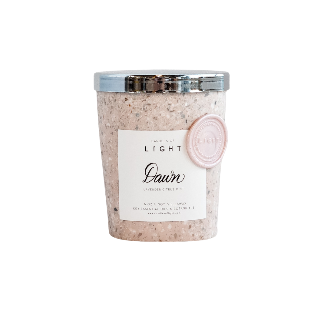 Candles Of Light - Dawn Terrazzo Candle