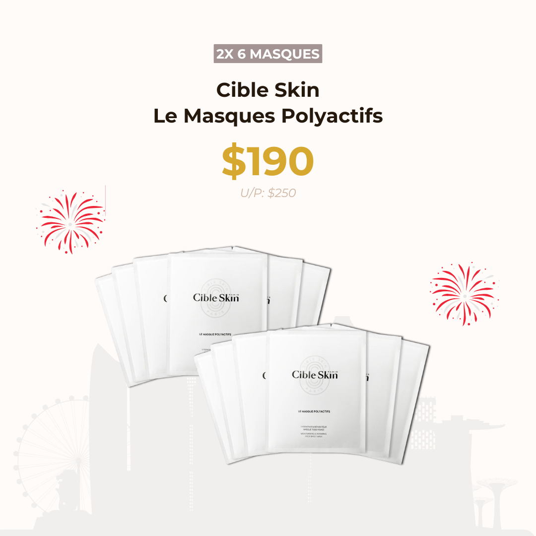 PROMO (6 masques) Cible Skin - Le Masques Polyactifs