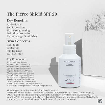 Pietro Simone - The Fierce Shield SPF20