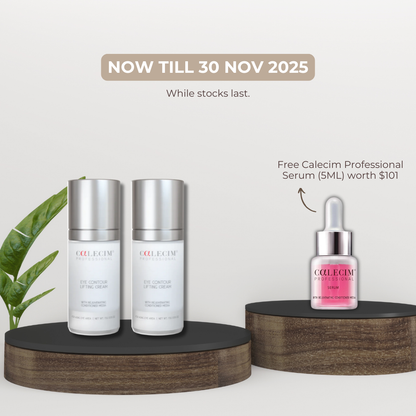 2x CALECIM - Eye Contour Lifting Cream FOC 1x CALECIM - Professional Serum