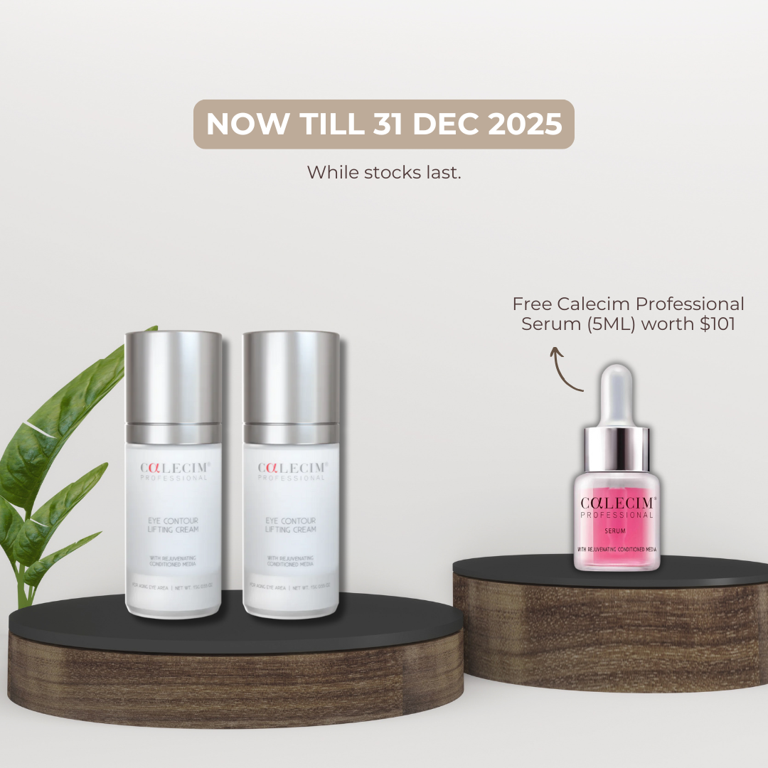 2x CALECIM - Eye Contour Lifting Cream FOC 1x CALECIM - Professional Serum