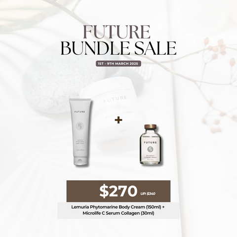 FUTURE BUNDLE SALE: Lemuria Phytomarine Body Cream + Microlife C Serum Collagen