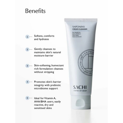 Sachi - Saponins Cream Cleanser