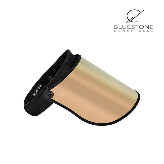 Bluestone Sunshields - Sun Visor (Champagne Rose Gold)