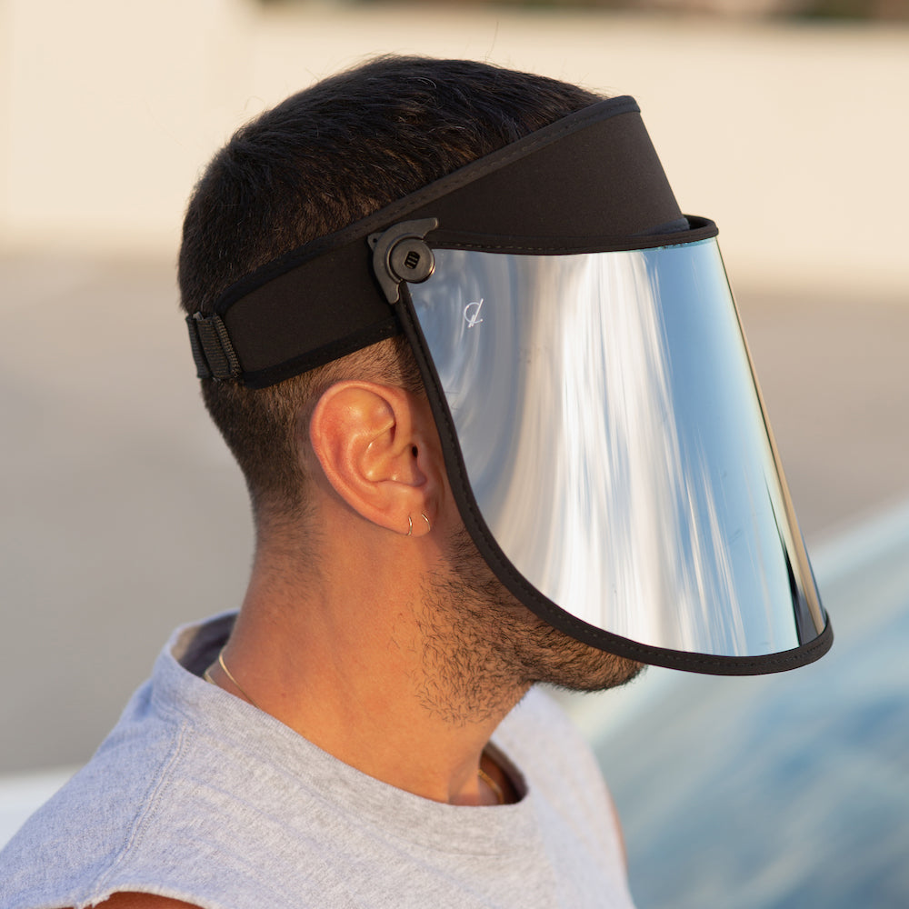 Sunshields Bluestone Sunshields - Sun Visor (Chrome) | Freia247.sg