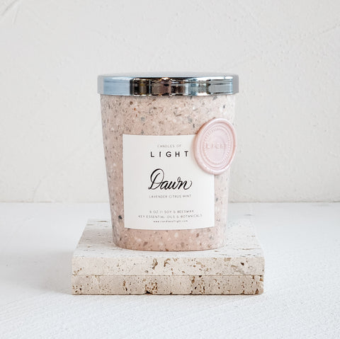 Candles Of Light - Dawn Terrazzo Candle