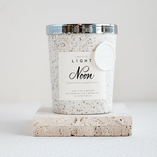 Candles Of Light - Noon Terrazzo Candle