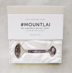 Mount Lai - The De-Puffing Amethyst Facial Roller