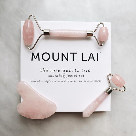 Mount Lai - The Rose Quartz Trio Soothing Facial Set